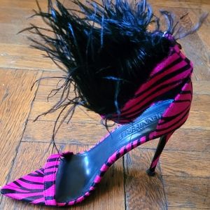 IAMJENNIFERLE,  SIZE 41 AND PINK/BLACK ZEBRA PRINT